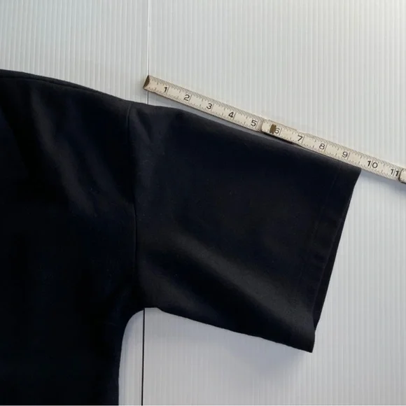 Agnes B. Wool blend Navy Top M - Picture 10 of 13